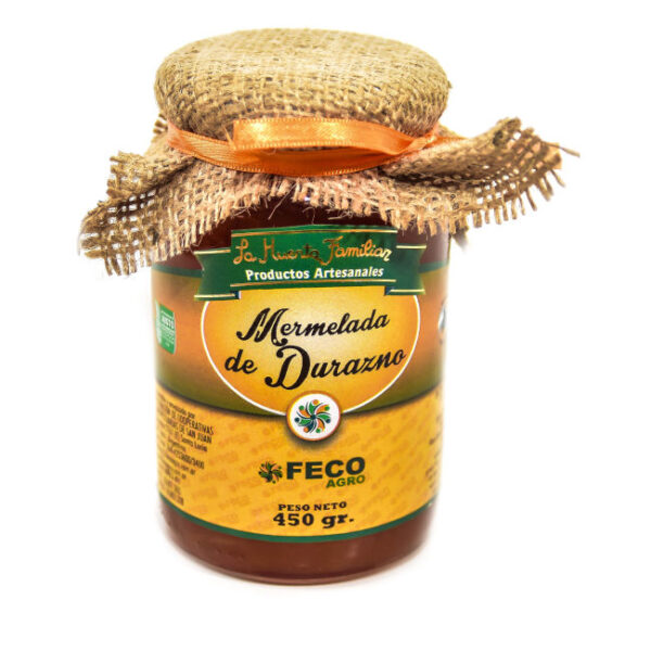mermelada de durazno 450 g fecoagro