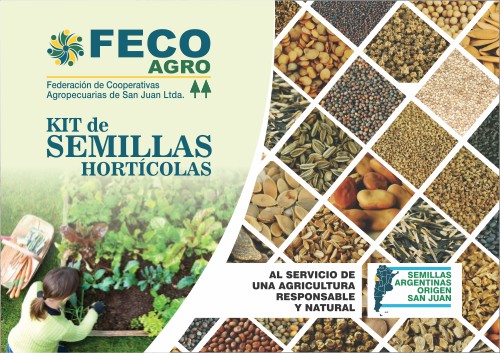 kit de semillas horticolas para la huerta familiar